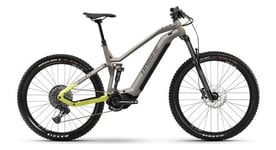 Vtt electrique tout suspendu haibike allmtn 2 sram sx eagle 12v 720 wh 29     27 5   gris   jaune