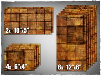 WH40K Terrain Base Tiles – Underhive (12)