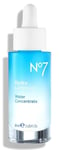 No7 HydraLuminous Water Concentrate 30 ml Pure Hyaluronic Acid - New