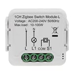 1 PièCes SéRies Tuya ZigBee 3.0 Module de Commutateur de LumièRe Intelligent Aucun Neutre Requis Fonctionne avec pour Alexa Home, 1 Gang