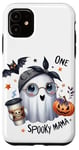 Coque pour iPhone 11 Spooky Mama Ghost Halloween Boo Automne Halloween Fantôme