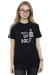 Bugs Bunny What´s Up Doc Stripes Cotton Boyfriend T-Shirt