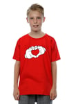 Mickey Mouse Heart Hands T-Shirt