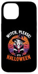 Coque pour iPhone 14 Sorcière, c'est Halloween