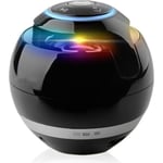 TD® Haut parleur boule multicolore enceinte portable bluetooth grande puissance mains libres musique solide téléphone audio appareil