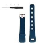 Klockarmband silikon Garmin Vivosmart HR+ Blå