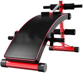 GANE Banc de Musculation réglables Pliables, Assis Équipement de Fitness Abdominal Planches Assis pour Exercice à Domicile Chaise de Fitness Chargement 300 kg, Noir