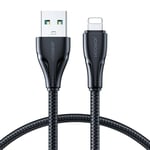 Joyroom USB-A till Lightning kabel 0.25m - Svart