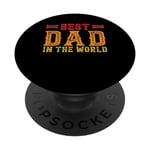 best dad in the wolrd father day PopSockets PopGrip Interchangeable