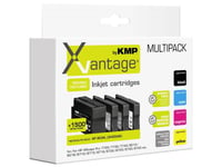 Xvantage Blæk Erstatter Hp 953Xl, L0s70ae, F6u16ae, F6u17ae, F6u18ae Kompatibel Kombi-Pakke Sort, Cyan, Magenta, Gul 1747,4085 1747,4085