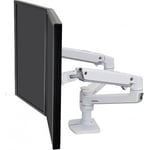 Ergotron LX Dual Side-by-Side Arm -monitorarm, vit