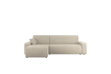 Barile Sofa med Divan 3-seter - Beige sjeselong