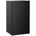 91 Litre Freestanding Under Counter Fridge with Chiller Box, 47.5cm Wide Black