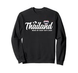 Travel Souvenirs Makes My Heart Skip A Beat I Love Thailand Sweatshirt