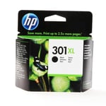 HP Musteet CH563EE 301XL Musta