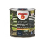 ALPINA - Peinture Alpina Multisupport 6 en 1 Satin 0,5L - Couleur:Encre finition:Satinée