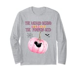 The Wizard behind The Pumpkin Seed Halloween Pregnancy Men Long Sleeve T-Shirt