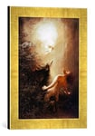 Kunst für Alle 'Encadré Image de Karl Wilhelm diefen Bach Tu ne tueras Point., d'art en qualité Photos Fait Main de Cadre, 30 x 40 cm, Or Raya