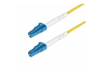 Startech.Com 5M (16.4Ft) Lc To Lc (Upc) Os2 Single Mode Simplex Fiber Optic Cable, 9/125Μm, Laser Optimized, 40G/100G, Bend Insensitive, Low Insertion Loss - Lszh Fiber Patch Cord (Spsmlclc-Os2-5M) - Koblingskabel - Lc/Upc-Enkeltmodus (Hann) Til Lc/