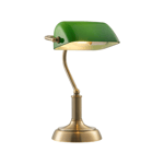 JUUS Bordslampa BANKER Oxid Small