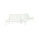 HAY Palissade Dining parkbänk out-out Cream white