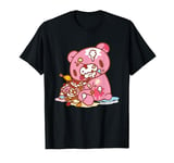 Gloomy Bear The Naughty Grizzly Junk Food Feast Anime T-Shirt