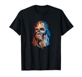 Star Wars Chewbacca Awesome Geometric Style Chewie Portrait T-Shirt