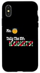 iPhone X/XS "Tally The Elf: NAUGHTY!" Innocent Funny Christmas Holiday Case