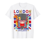 London Souvenirs Dinosaur Idea Kids & British Memorabilia T-Shirt