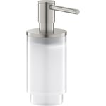 GROHE SELECTION såpedispenser ø57x142mm m/holder glass/messing Su