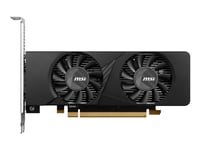 Msi Geforce Rtx 3050 Lp 6G Oc - Grafikkort - Gf Rtx 3050 - 6 Gb Gddr6 - Pcie 4.0 X16 Låg Profil - 2 X Hdmi, Displayport - Låda