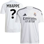 adidas Real Madrid Hemmatröja 2024/25 Barn Mbappé ? FÖRBESTÄLLNING - adult IT5186