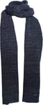 Eisglut Men's Dylan Scarf, Marine Meliert, One Size