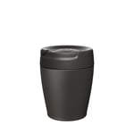 KeepCup Traveller, Reusable Travel Mug - Vacuum Insulated Stainless Steel Cup with Leakproof Sipper Lid - 8oz/227ml - Black