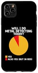 Coque pour iPhone 11 Pro Max Will I Do Metal Detecting Today Treasure Hunting Detector