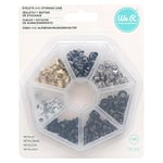 We R Memory Keepers We R Eyelets 140/Pkg-Metallic W/Storage Case, Métal