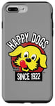 Coque pour iPhone 7 Plus/8 Plus Marque de nourriture rétro pour chiens Ken L-Ration Happy Dogs Since 1922