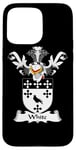 Coque pour iPhone 15 Pro Max Armoiries White - Blason de la famille