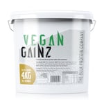 Vegan Gainz - 4kg - Healthy Protein Powder Mass Gainer (Salted Caramel Flavour)