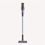 SEVERIN Aspirateur balai multifonction sans sac, Aspirateur sans fil 40 min d’autonomie avec brosse rotative, Aspirateur puissant avec éclairage LED et station de charge, Noir/Rouge, HV 7153