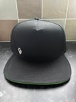 Official Microsoft Xbox Snapback Cap Baseball Hat Black Logo New Tags Gaming