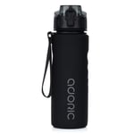 Water Bottle 500ML - ADORIC Leak Proof Drinks Bottle with Filter, BPA Free Tritan Non-Toxic Plastic Sport Water Cup, Flip Top, for Work, Gym, Travel, Sports