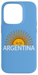 Coque pour iPhone 14 Pro Drapeau de l'Argentine - Soleil de l'Argentine - Maillot de sport