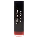 CoverGirl Full Spectrum Color Idol Satin Lipstick - Shook For Women 0.12 oz Lipstick