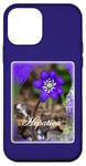 Coque pour iPhone 12 mini Violet Hépatica Fleur Photo