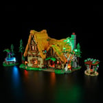 BRIKSMAX Kit d’éclairage à LED pour Lego Disney La Chaumière de Blanche-Neige et des Sept Nains - Compatible with Lego 43242 Blocs de Construction Modèle- Pas inclure l’Ensemble Lego