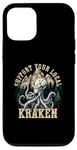 Coque pour iPhone 12/12 Pro Kraken Cryptozoologie Cryptozoologie Kraken