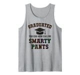 Funny GRADUATED SMARTY PANTS I Teach Educational Rockstar Tank Top