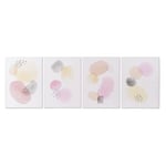 DKD Home Decor Abstract Picture (50 x 1.8 x 70 cm) (4 Pieces) (Reference: S3018172)