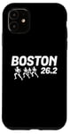 iPhone 11 Boston 26.2 Miles Running Marathon Friend Support Case